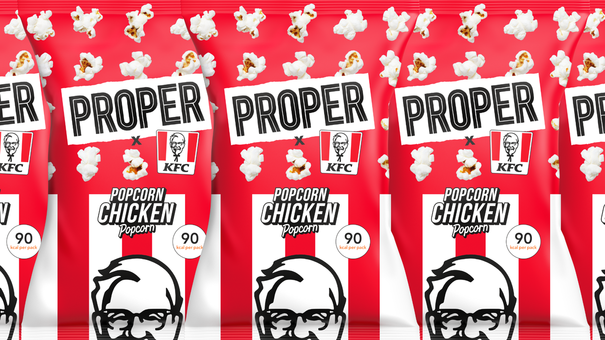 KFC and Proper Snacks Team Up: Yummy Popcorn Combo